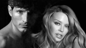 Kylie Minogue a její snoubenec Andrés Velencoso