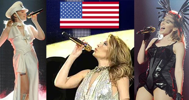 Kylie Minogue Američany okouzlila