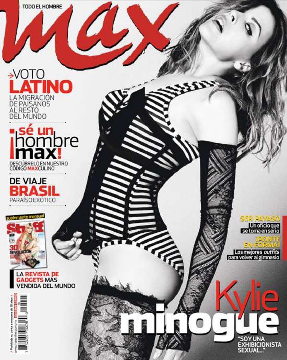 Sexy Kylie na titulce magazínu Max