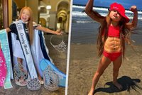 Sedmiletá královna krásy šokovala internet: Její břišáky by jí záviděl leckterý sportovec