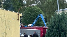 V Kynšperku nad Ohří byla nalezena část lidského těla.