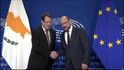 Kyperský prezident Anastasiadis v EU.