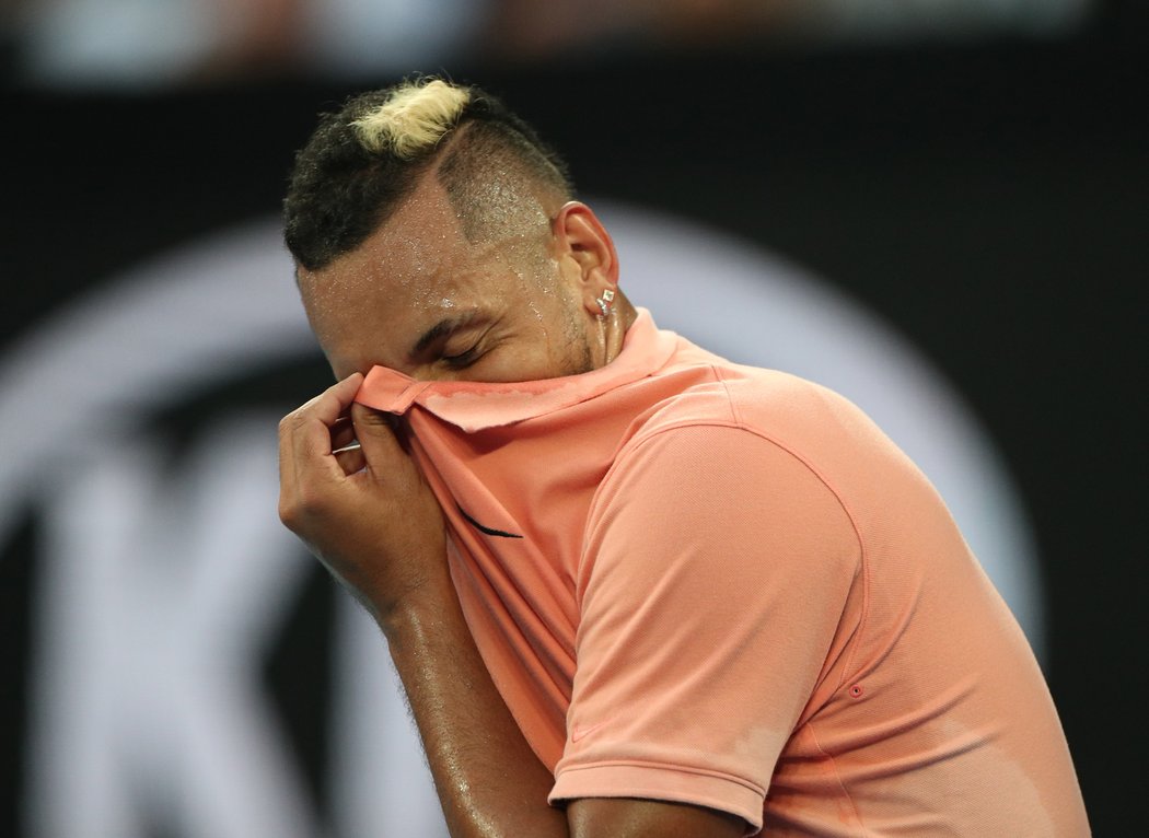 Miláček australského publika Nick Kyrgios je černým koněm prvního grandslamu sezony