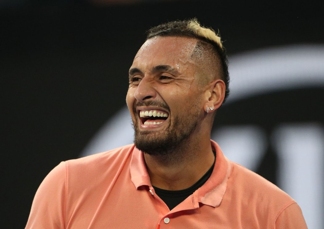 Miláček australského publika Nick Kyrgios je černým koněm prvního grandslamu sezony