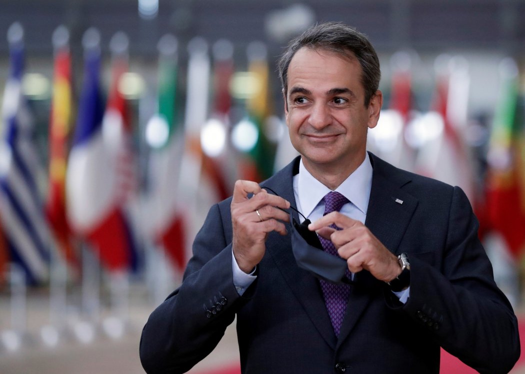 Kyriakos Mitsotakis, premiér Řecka a tatínek přítele Sakkariové