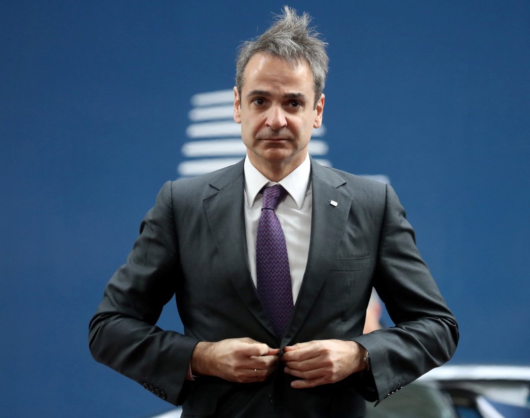 Kyriakos Mitsotakis, premiér Řecka a tatínek přítele Sakkariové