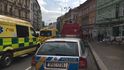 Útok žíravinou v centru Plzně