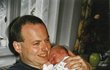2001 - Motejzík se svým synkem, kterému bude v květnu 16 let. 