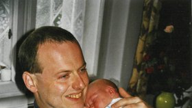 2001 - Motejzík se svým synkem, kterému bude v květnu 16 let.