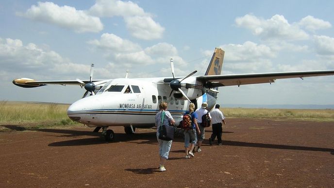 L-410 Turbolet společnosti Mombasa Air