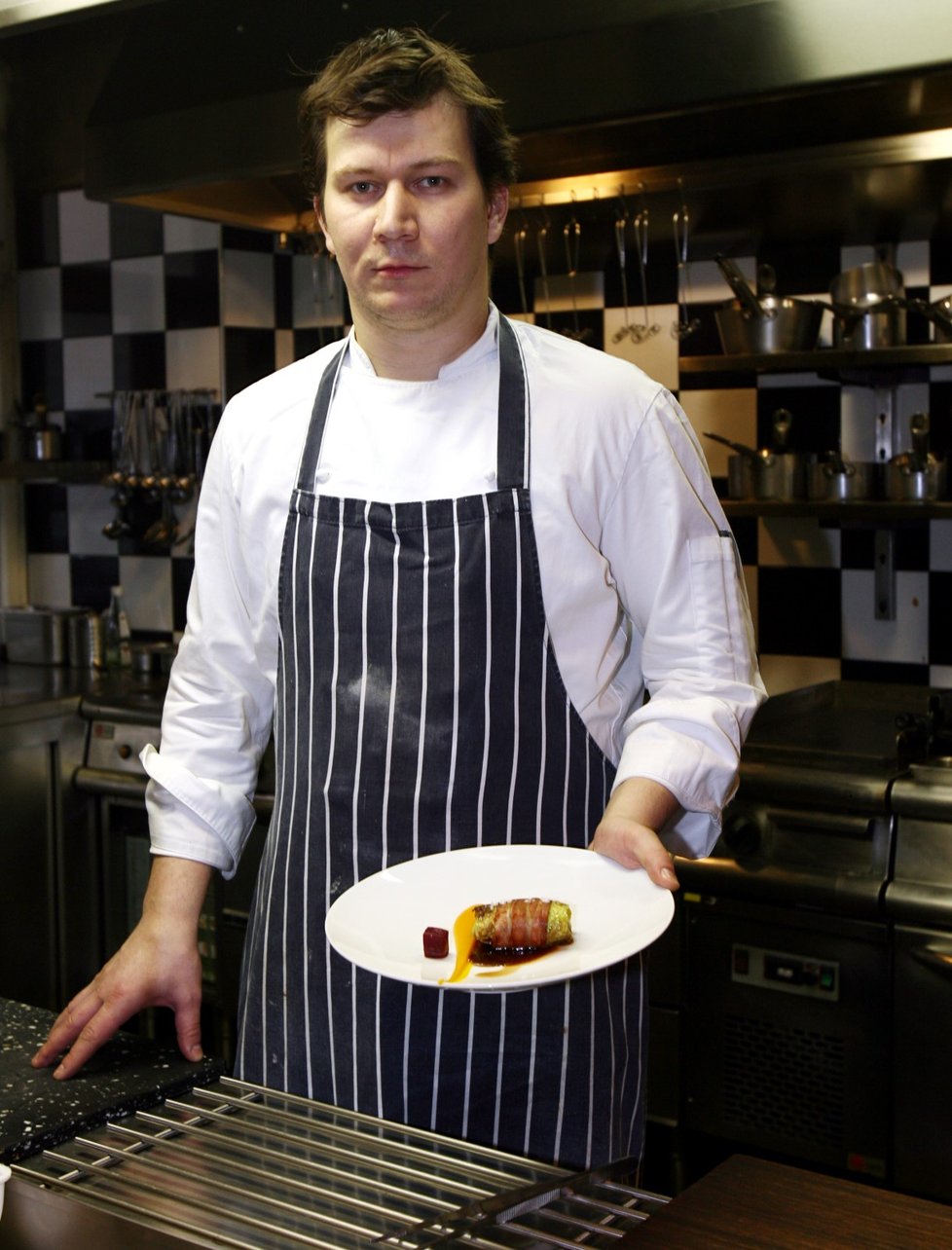 Šéfkuchař michelinské restaurace La Degustation Bohéme Bourgeoise - Oldřich Sahajdák