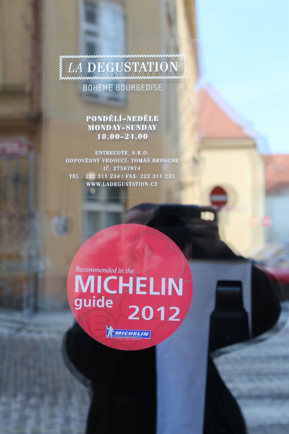 Michelinská hvězda v La Degustation