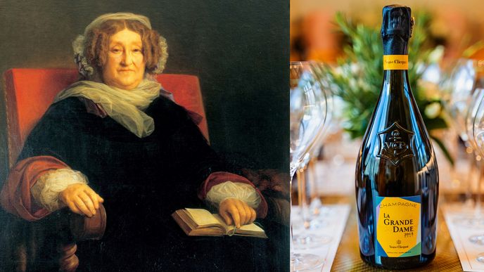 Madame Clicquot a lahev La Grande Dame 2015