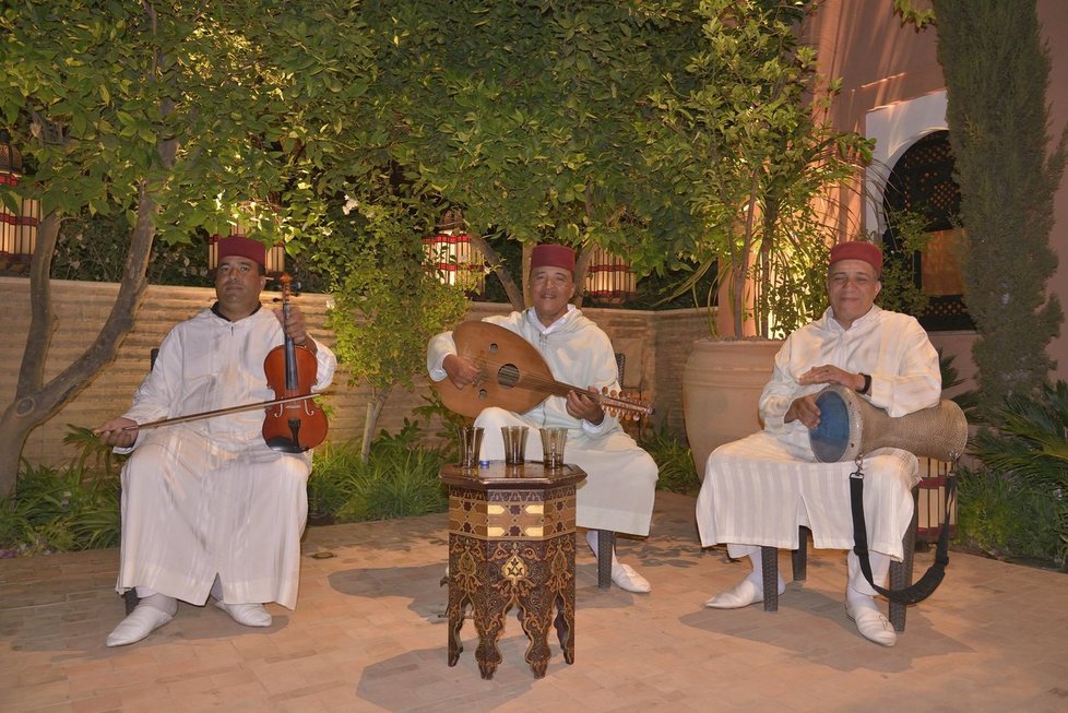 Luxusní hotel La Mamounia v marockém Marrákeši