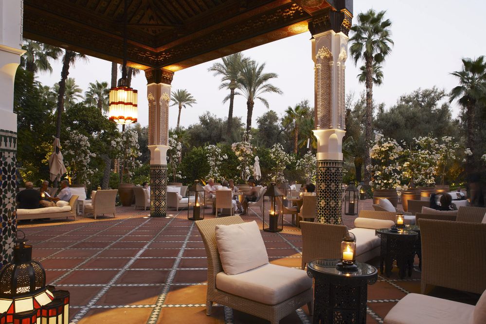 Hotel La Mamounia v marockém Marrákéši
