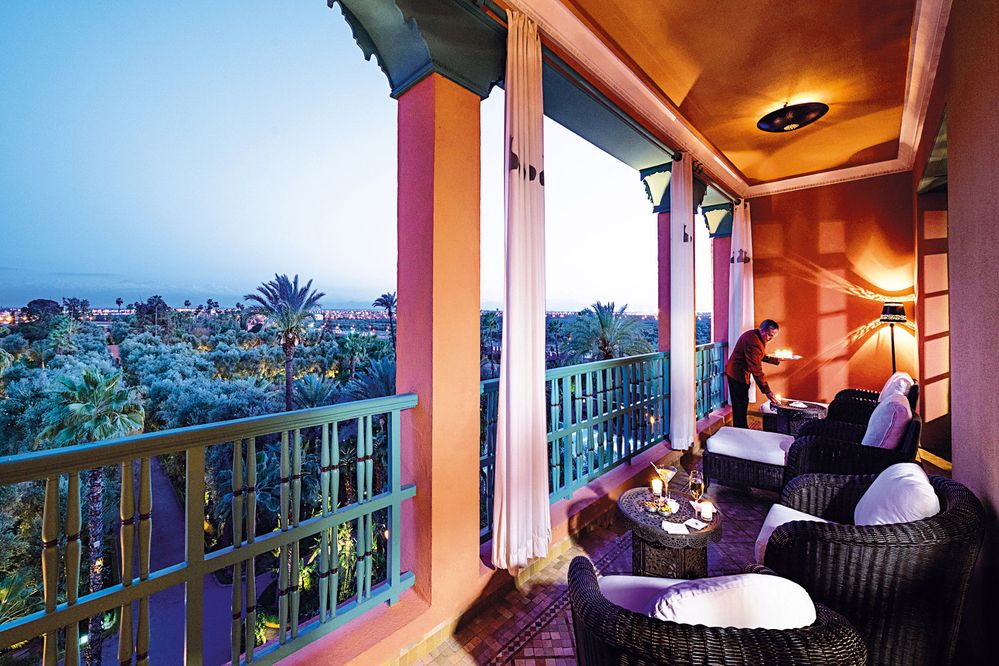 Hotel La Mamounia v marockém Marrákéši