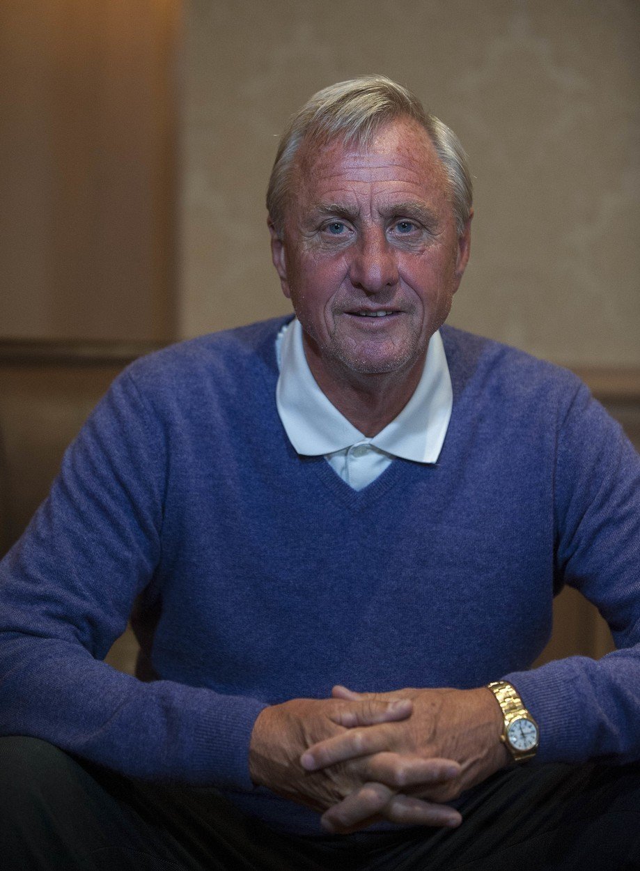 Legendární barcelonský trenér Johan Cruyff.