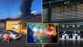 Letiště na ostrově La Palma je kvůli sopečnému popelu znovu uzavřené