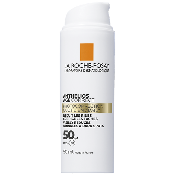 Denní ochranný krém proti stárnutí pleti SPF 50 Anthelios Age Correct, La Roche Posay, 707 Kč (50 ml), koupíte na www.hebe.com