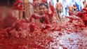 La Tomatina: rajčatová bitva po španělsku