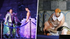 Zkouška opery La Traviata, kterou na Letné uvede umělecký kolektiv Run Operun ve spojení s platformou PiNKBUS, která sdružuje mladé queer umělce.
