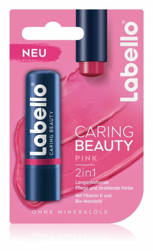 Tónovací balzám na rty Caring Beauty, Labello, 95 Kč, koupíte v síti drogérií