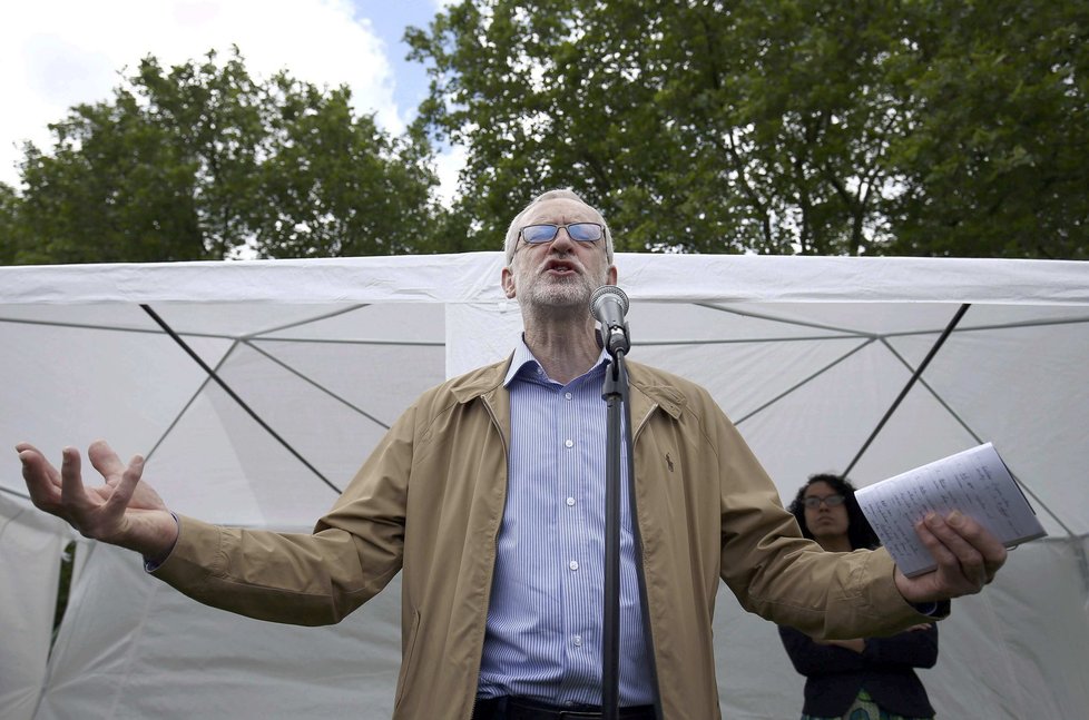 Šéf labouristů Jeremy Corbyn