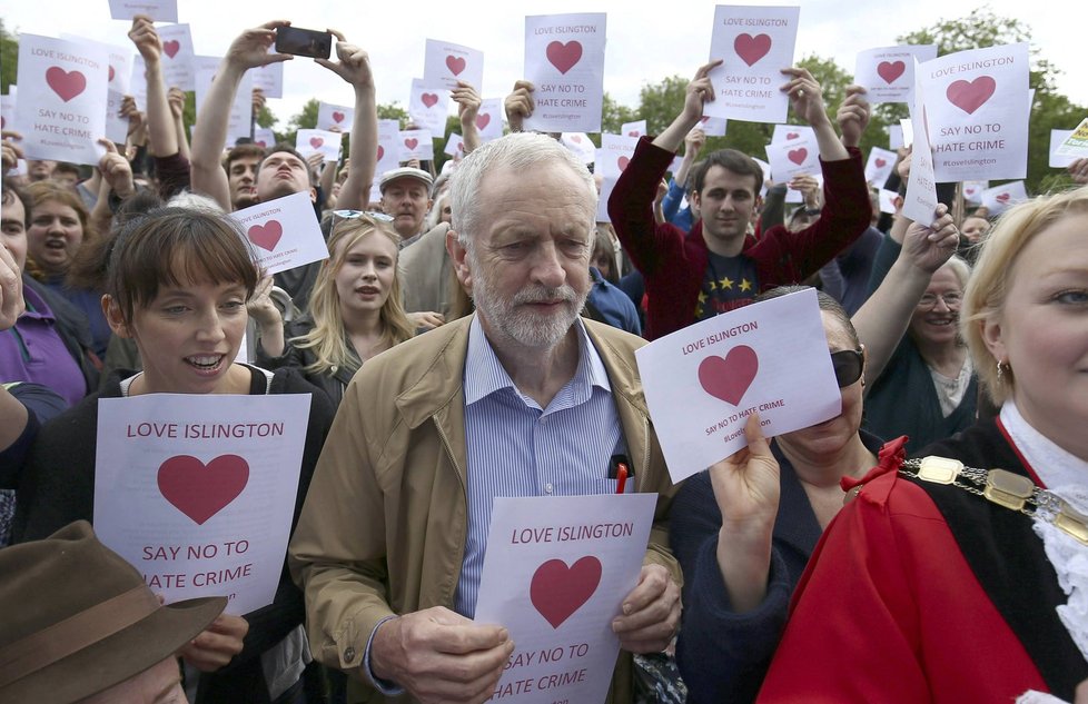 Šéf labouristů Jeremy Corbyn