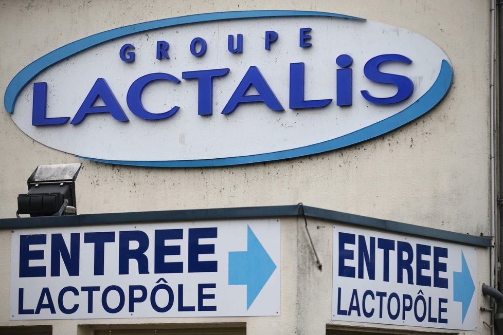 Továrna společnosti Lactalis