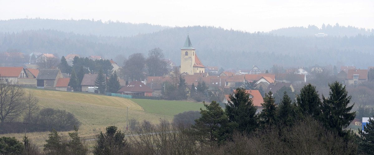 Pohled na kostelík.