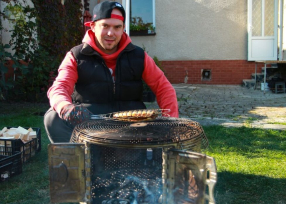 Vychytávky Ládi Hrušky: Grilovací pračka