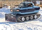 Ruský samodomo crossover: Lada, tank a rolba v jednom!
