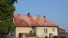 Dům na kraji Brodku u Přerova, v němž se slavný silák Ladislav Hanzel oběsil.