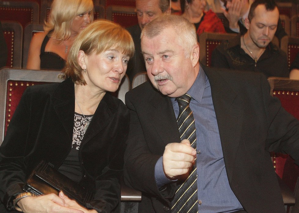 Ladislav Potměšil s manželkou