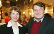 2005 -  Ladislav Štaidl s expartnerkou Míšou Novotnou ve společnosti