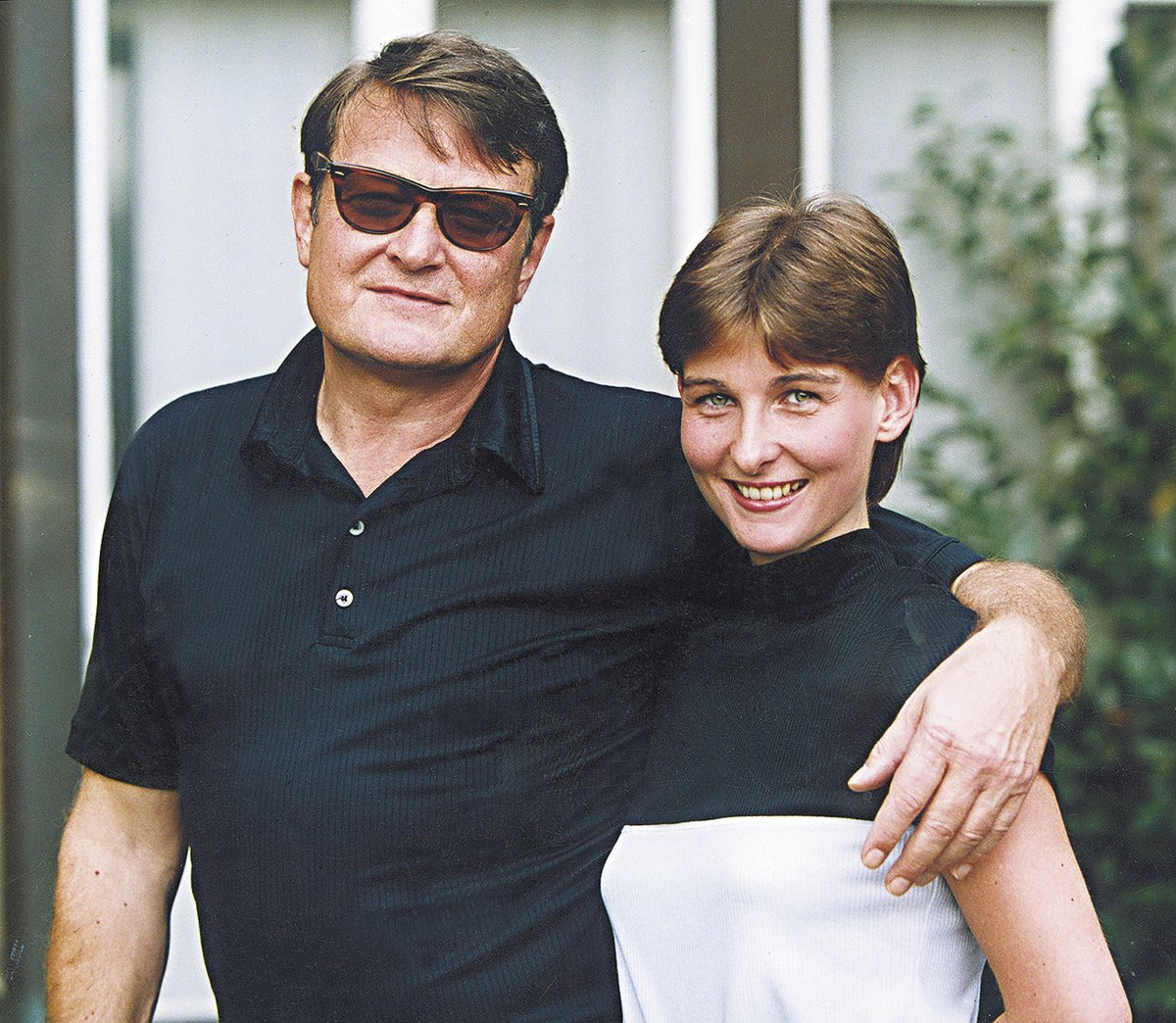 2001 - Ladislav Štaidl s expartnerkou Míšou Novotnou krátce po seznámení
