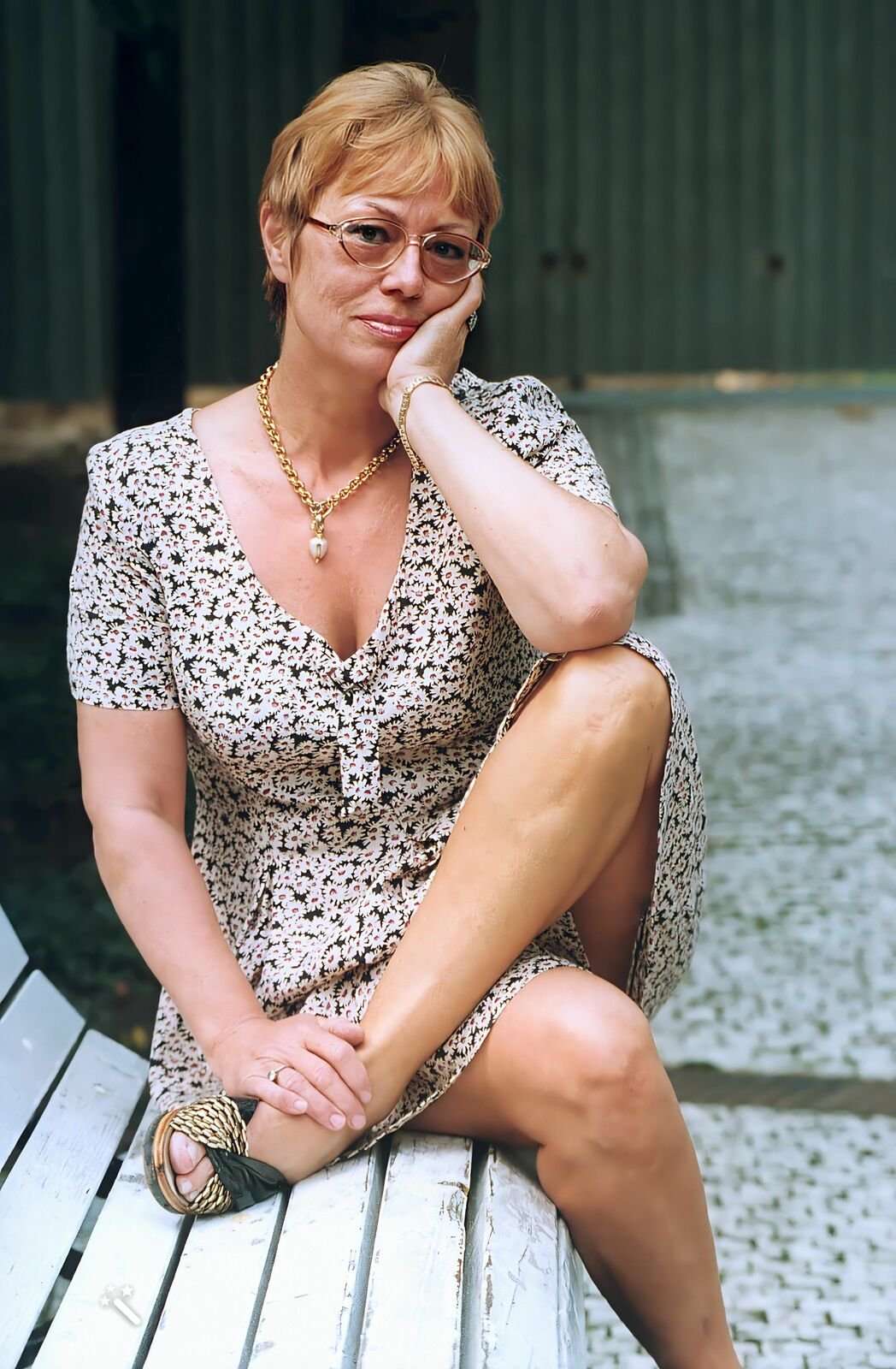 Aňa Štaidlová v 90. letech