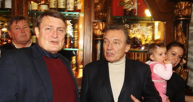 Ladislav Štaidl s Karlem Gottem