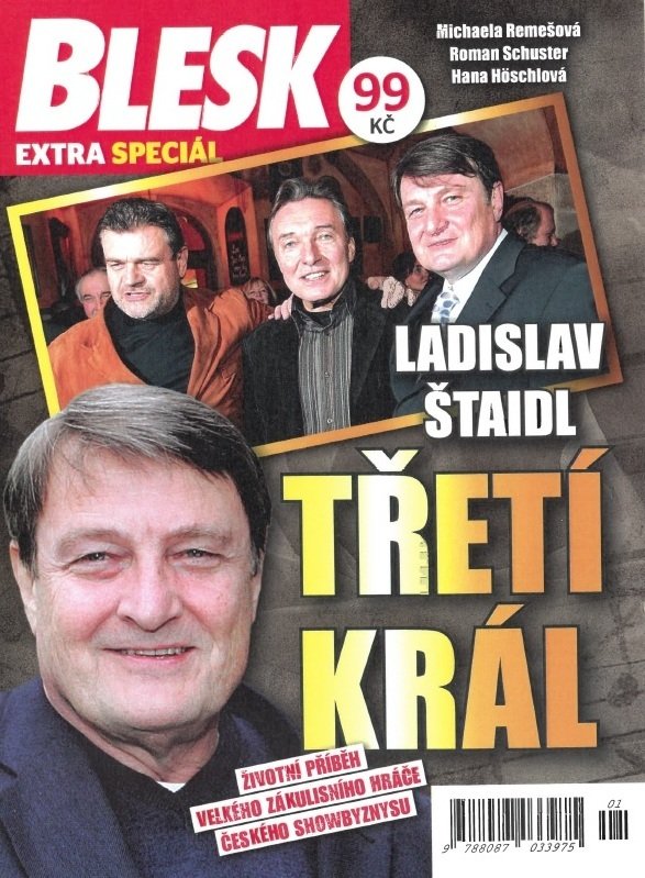 Nový extra speciál Blesku: Ladislav Štaidl - třetí král