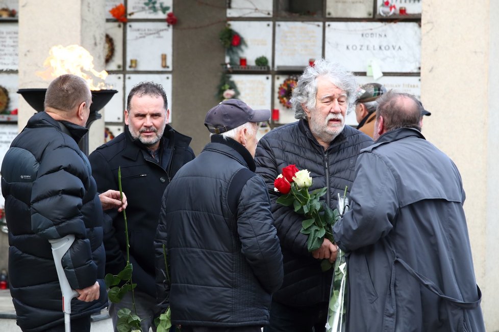 Pohřeb Ladislava Županiče - Zdeněk Troška