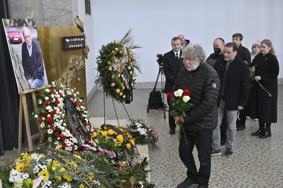 Pohřeb Ladislava Županiče 