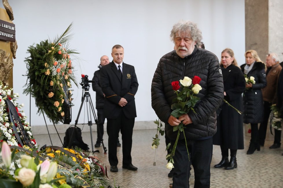 Pohřeb Ladislava Županiče - Zdeněk Troška