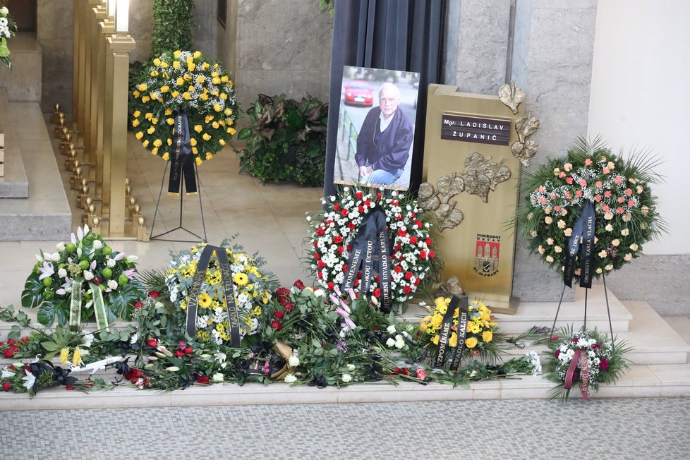 Pohřeb Ladislava Županiče