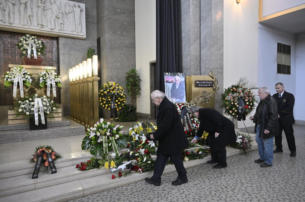 Pohřeb Ladislava Županiče 