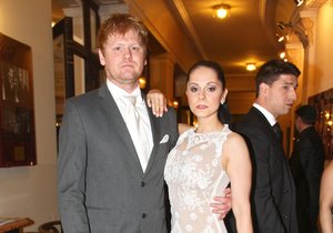 Laďka Něrgešová s manželem Jaroslavem Pleslem