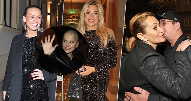 Večírek si nenechala ujít ani moderátorka Laďka Něrgešová.