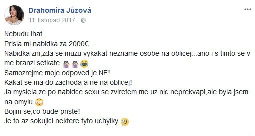 Některé nabídky Drahomíra odmítá.