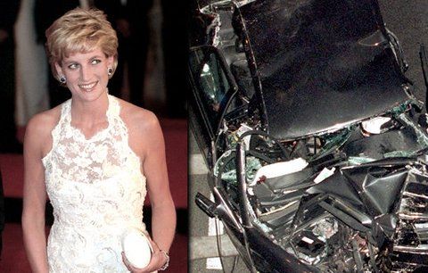 Nová fakta: Auto, ve kterém zemřela Diana, byl opravovaný vrak! Vůbec nemělo vjet na silnici!