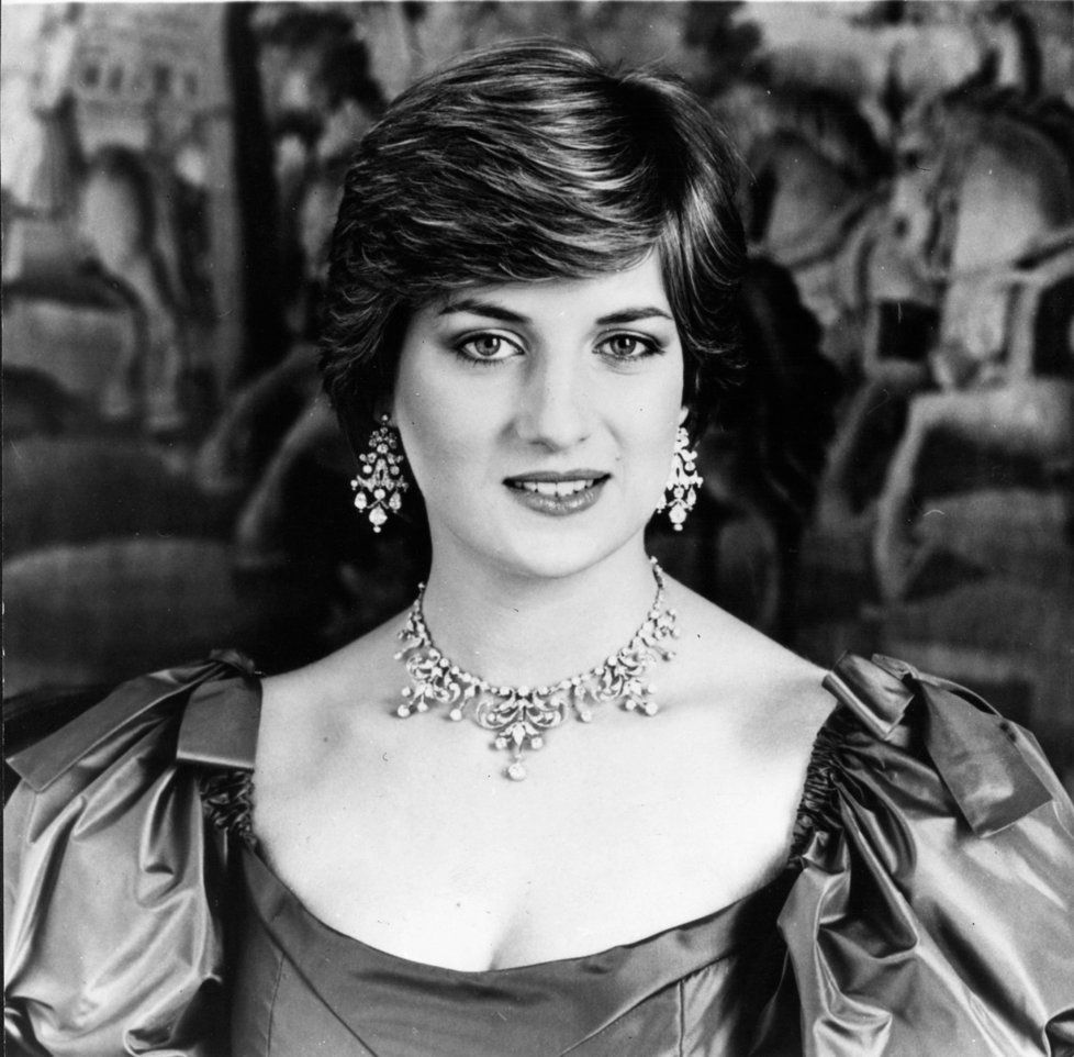 Diana v roce 1983, den po jejím svatebním dni.