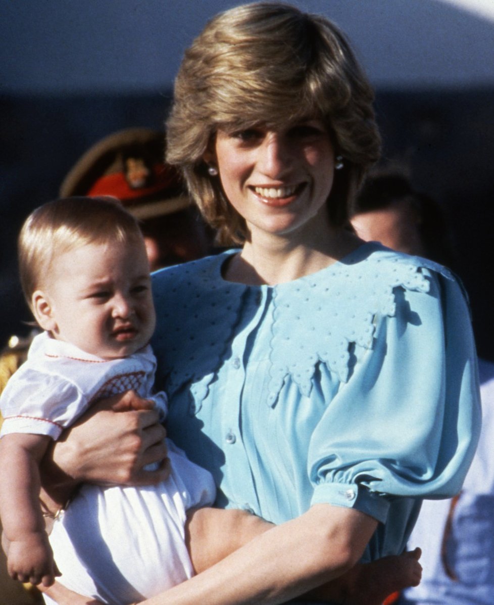 Diana s princem Williamem